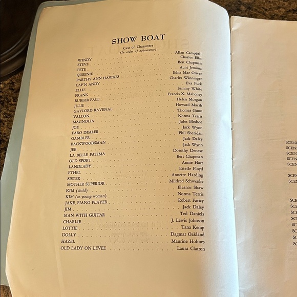 Vintage “Show Boat” Vocal Score Book - Picture 3 of 6